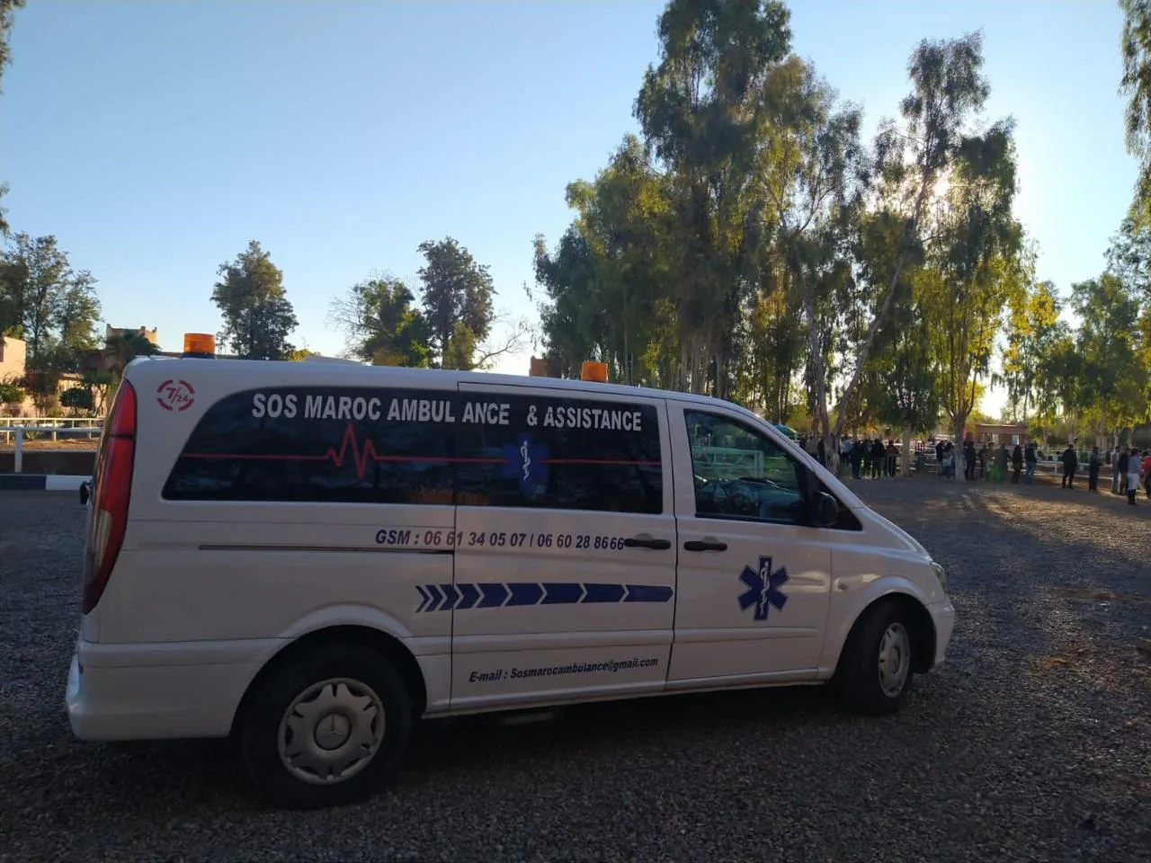 Couverture médicale congrès, festivals et événements — Présence ambulance pour congrès, événements professionnels, tournages, festivals et dispositifs de prévention médicale à Marrakech et au Maroc.